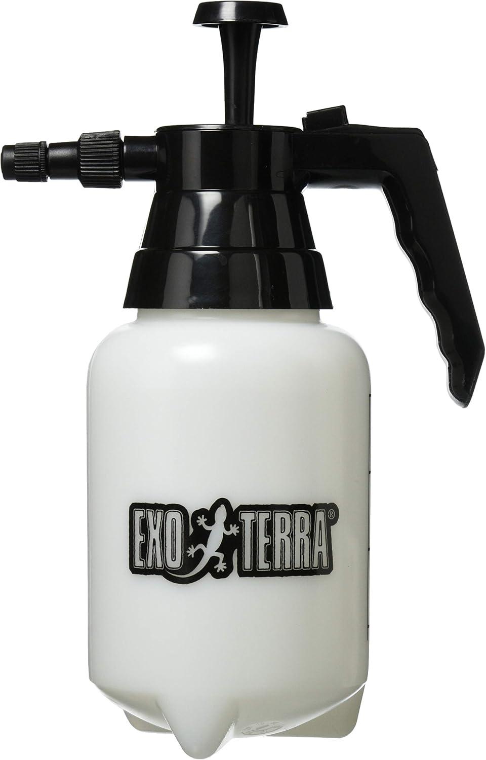 Hand-pressurized pump mister bottle for terrarium humidity and plant misting.
