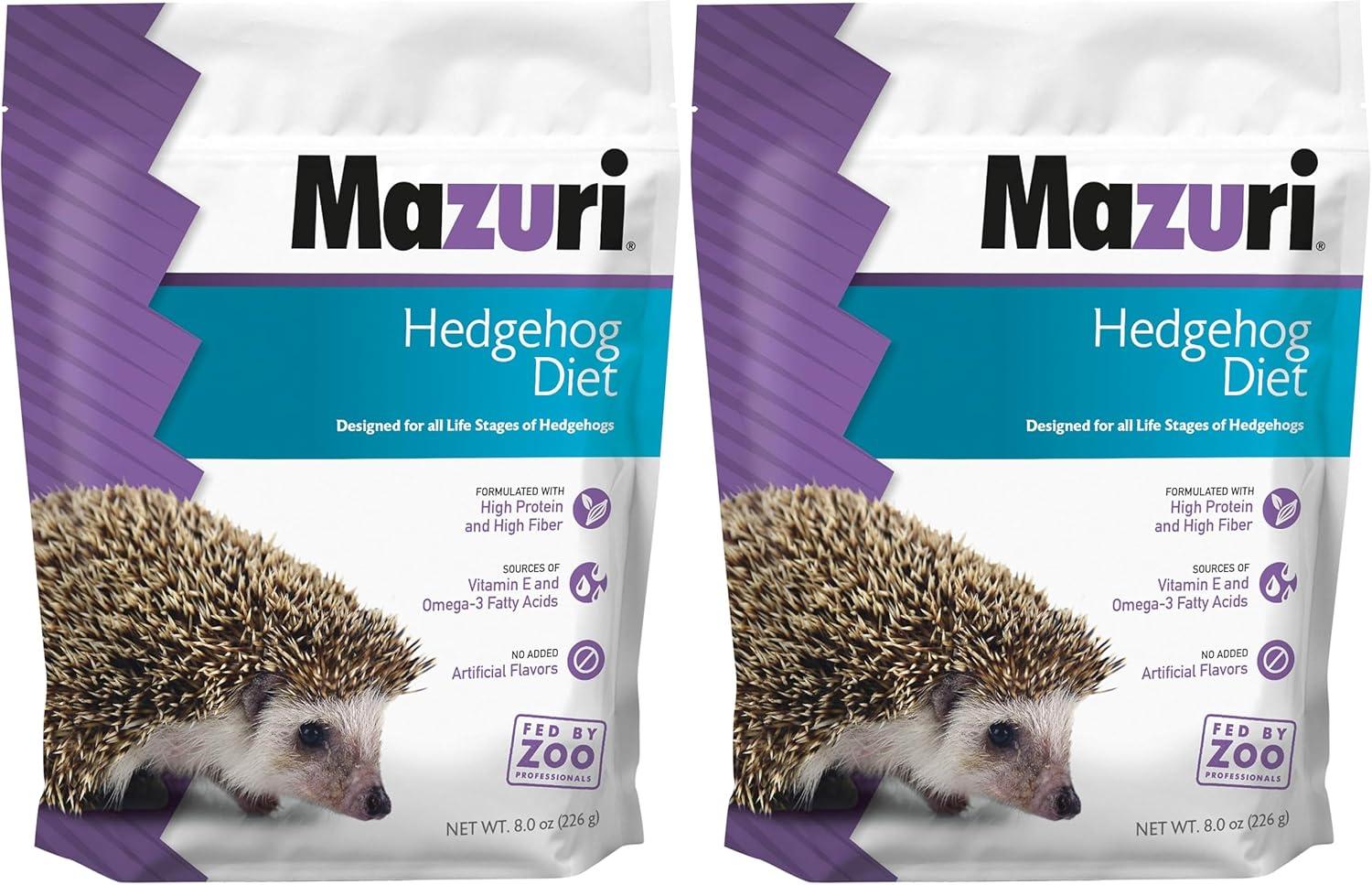 Bag of extruded insectivore diet pellets with balanced vitamins and minerals.