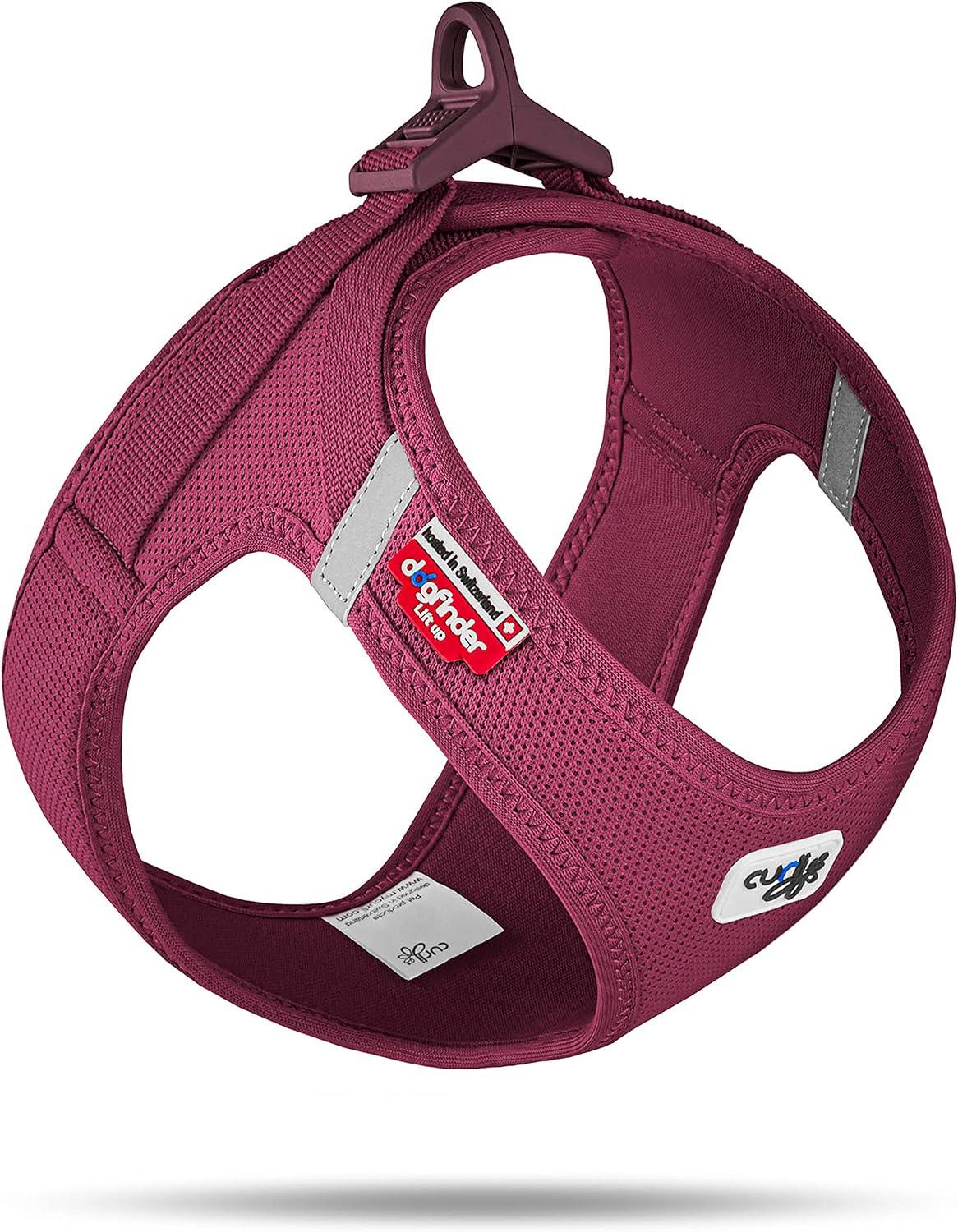 Lightweight breathable step-in air mesh vest harness for small dogs.